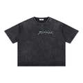ZEPRAX Mineral Wash Boxy Cotton T-Shirt