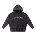 ZEPRAX Snow Wash Heavyweight Hoodie
